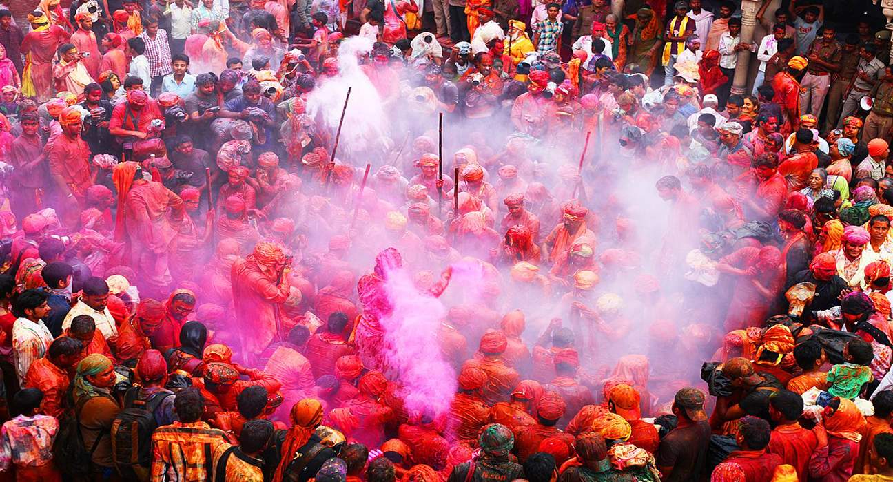 lathmar holi mathura