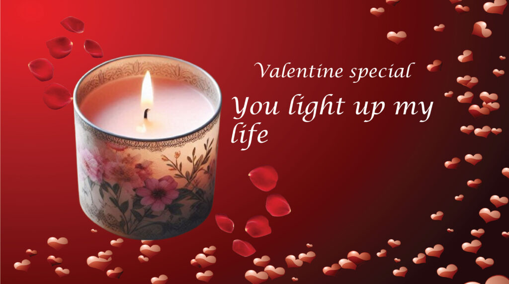 Luxury Fragrance Candle with a Message